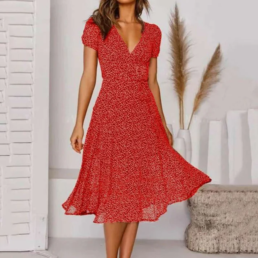 Elodie Lavin Robe d ete chic VidenaParis