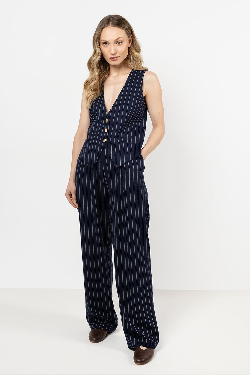 Pantalon femme model 212186 awama